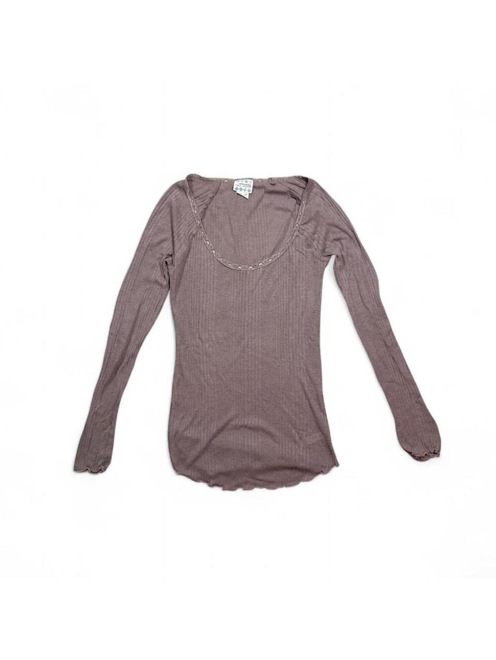 vintage y2k Free People brown long sleeve